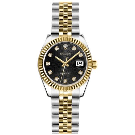 womens black rolex